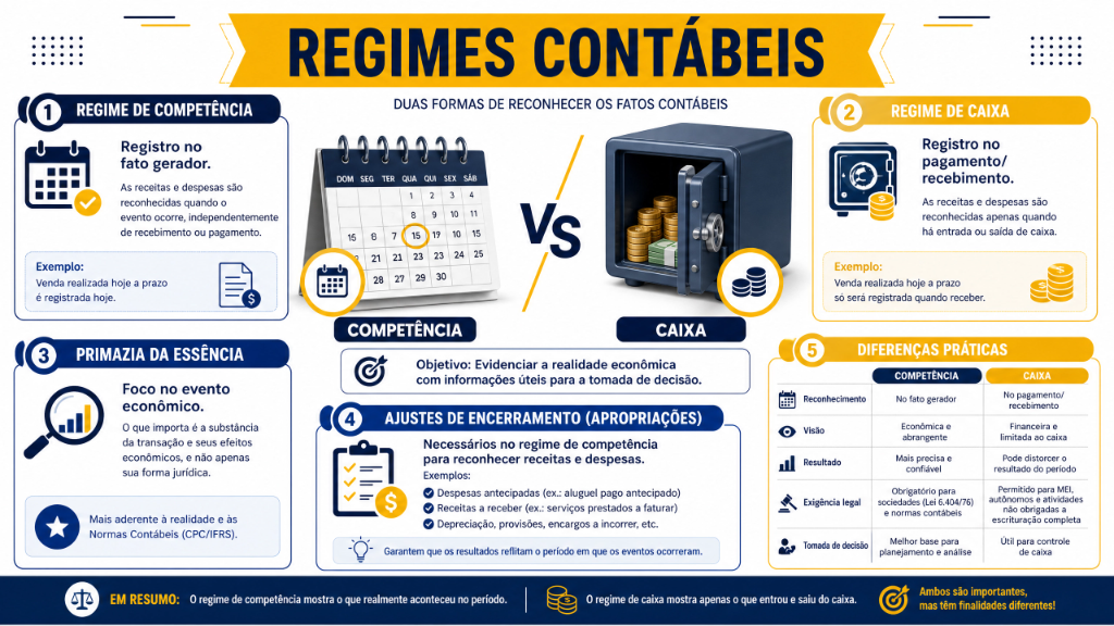 Mapa de Regimes Contábeis