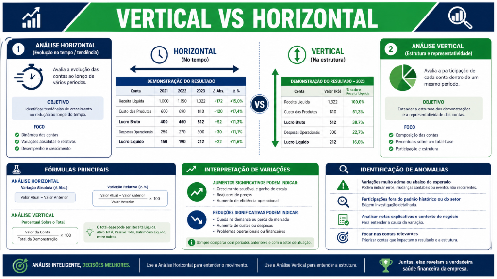 Mapa de Análise Vertical e Horizontal